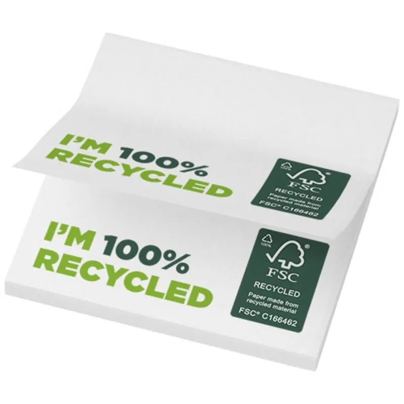 NOTAS ADHESIVAS DE PAPEL RECICLADO STICKYMATE®  75X75 MM
